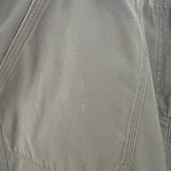 Northern Reflections Y2K Army Green Cargo Cotton Midi Skirt Size Medium Large 8 - Picture 9 of 11